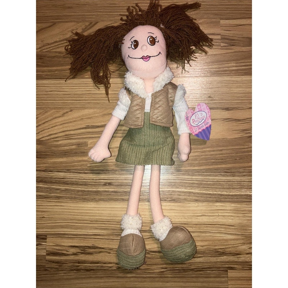 Vintage Dan Dee Collector's Choice‎ Rag Doll 17" Plush Girl Toy